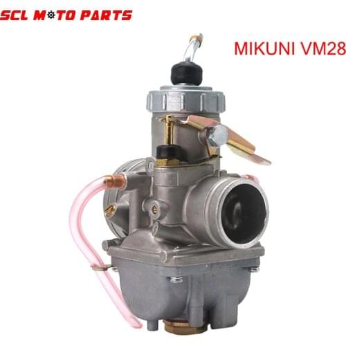 ALconstar-Mikuni VM28 32mm Carburetor Manual Damper Carb For Yamaha DT125 125cc Moto Dirt Pit Bike ATV Quad Racing Motorcycle