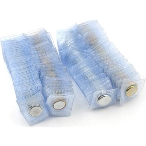 10 Pairs Invisible Hidden Sew Magnetic Snap Magnet With PVC Fastener for Handbag Clothing High Quality