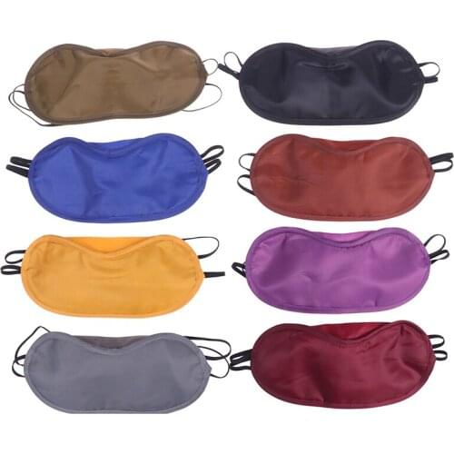 Soft Portable Fast Sleeping Eye Mask Eyeshade Cover Shade Patch Women Men Blindfold Travel Gift Travel Sleep Mask 10pcs