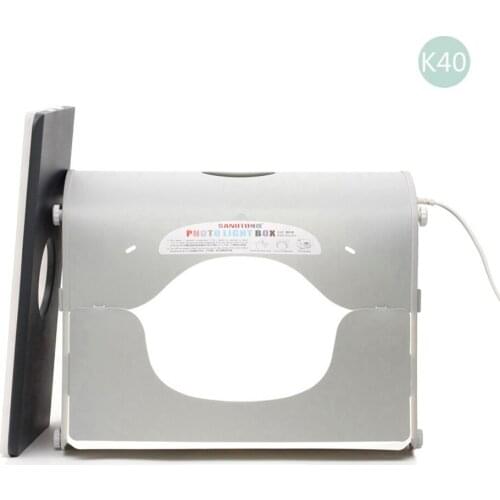 Photography softbox photo studio photography light box portable mini photo box MK40-LED for 220/110V EU US UK AU