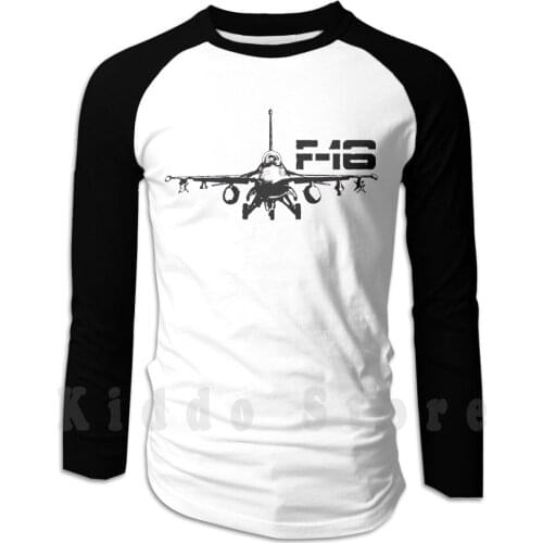 F - 16 Fighting Falcon hoodie long sleeve Fighter Airplane Military Multirole Combat Jet Air Carrier Flying