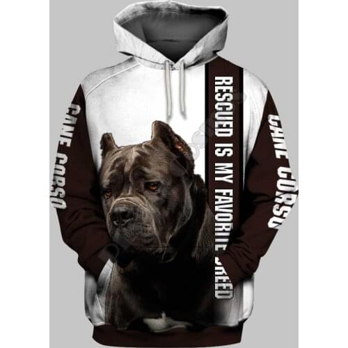 Cane Corso Rescue 3D Hoodies Printed Pullover Men For Women Funny Sweatshirts Sweater Animal Hoodies Drop Shipping 15