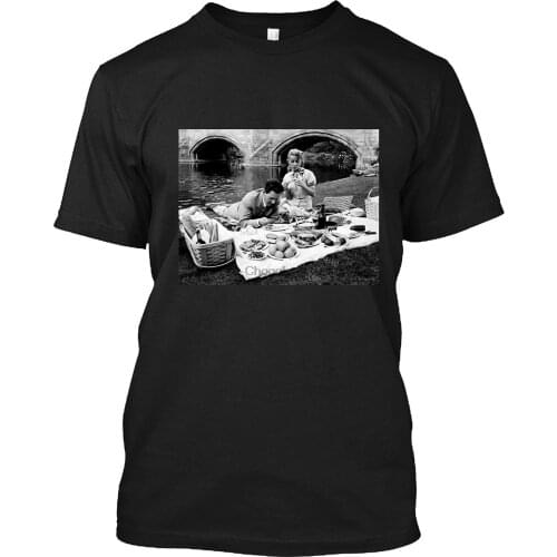 Wendell Corey and Danielle Darrieux in Rich Young and Pretty. Tee T-Shirt for Men Women