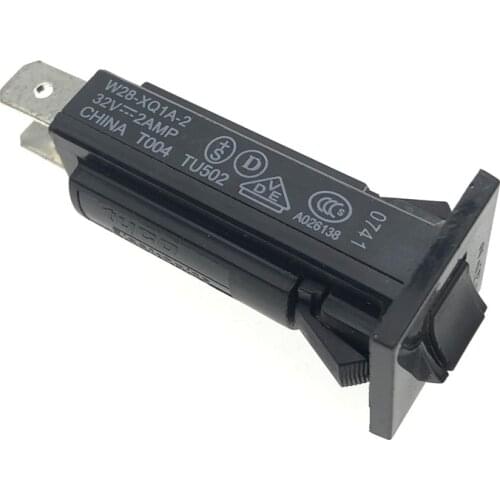 W28-XQ1A-10 CIR BRKR THRM 10A 250VAC 32VDC W28-XQ1A-8 8A W28-XQ1A-2 2A