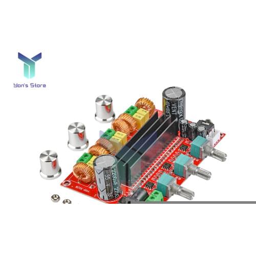 TPA3116D2 Amplifier Module 250W+100W 2.1 Channel Digital Audio Power Amplifier Board AMP Subwoofer New Digital Amplifier Chips