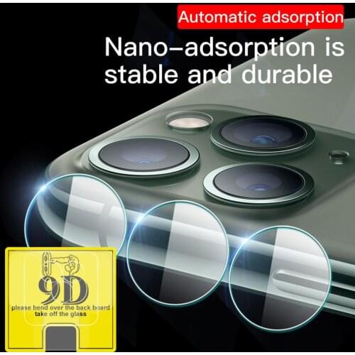 9D 9H Tempered Glass Protective Film Set Phone Camera Lens Screen Scratch-proof Protector For IPhone 11