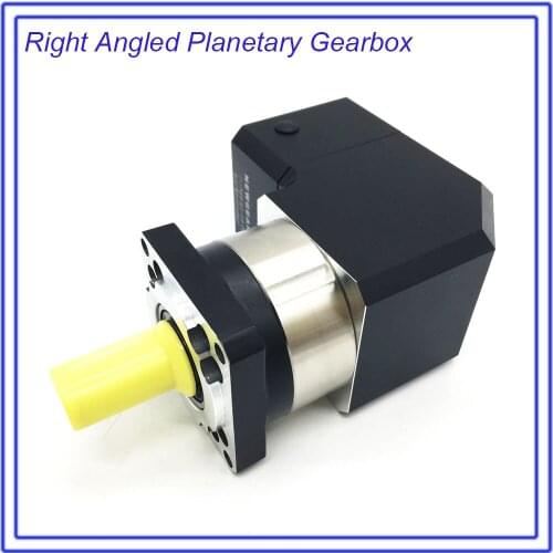 3 :1 Ratio 3 Right Angled Planetary Reducer Gearbox Corner Reducer 19MM Input For 80MM 90MM 600W 750W AC Servo Motor