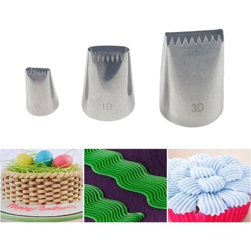 48#1D#3D# Flower Basket Weaving Cake Nozzles set Metal Pastry Nozzle for Cream Cake Decorating Tips for Confectionery Bag