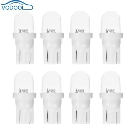 8pcs/Lot 12V 5W Car Side Wedge Reading Light T10 White Car LED Side Light Vehicle Wedge Reading Light Car Styling Accessories