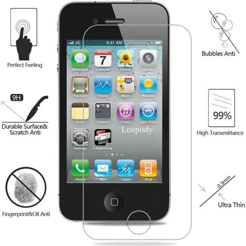 9H Tempered glass fOR iPhone 5S 5C SE 5 Screen Protector glass Explosion proof 5 case fOR iphone 5 5C SE 5S mobile phone GLAS