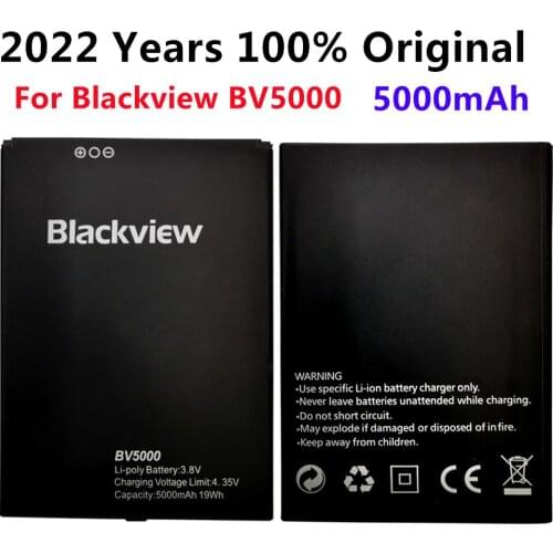5000mAh For Blackview BV5000 Battery Batterie Bateria Accumulator AKKU