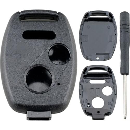 Car Key Shell 2+1 Buttons Car Remote Key Shell Case with Screwdriver Fit for Honda Accord Crosstour Civic Odyssey CR-V CR-Z