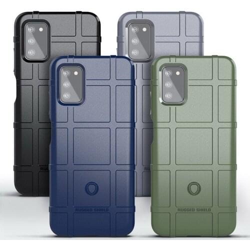 For Samsung Galaxy A03S A22 A82 A72 A52 M62 F62 A02 M02 case Rugged shield back cover Rubber protective for Galaxy A32 A02S A12
