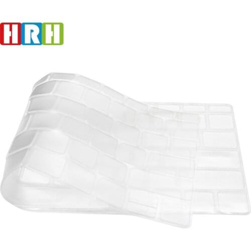 HRH 50pcs Unltra-thin Clear TPU Keyboard Cover Skin Keyboard Dust Cover Protector for Xiaomi AIR 12.5,12.5(4G Version)