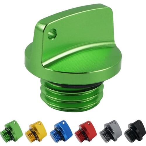 CNC Oil Filler Cap Plug For Kawasaki Z650 Z800 Z900RS Z1000 ER4N ER6F ER6N Ninja 400 600 650 1000 VERSYS 650 1000 ZXR750/R