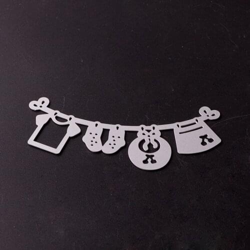 Metal Small clothes hanger paper die cutting dies for Scrapbooking/DIY Easter wedding Halloween Easter card