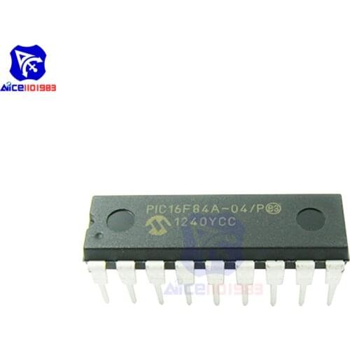 2 PCS/Lot IC Chips PIC16F84A-04/P PIC16F84A 16F84A DIP-18 Original IC Chips