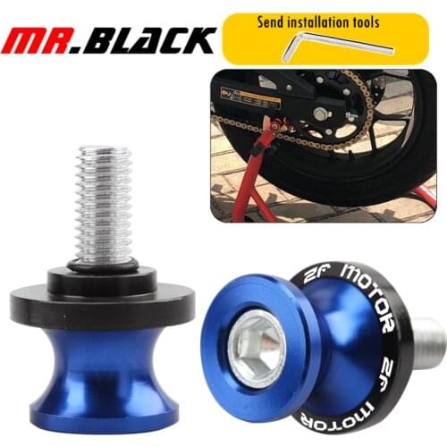 Motorcycle 6MM CNC Swingarm Spools Stand Screws Slider FOR YAMAHA Tracer900 GT Tracer 900 700 GT Tracer700 MT09 MT07 2016-2021