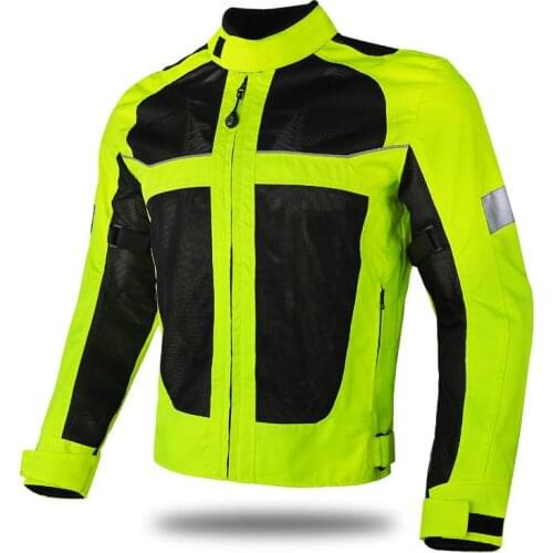 Mens Motorcycle Jacket Oxford Cloth Moto Cross Jersey Fall-resistant Reflective Mesh Breathable Motocross Jacket Racing Suit