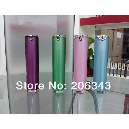 50ML pink/green/purple/blue acrylic pump lotion bottle,cosmetic container,press pump bottle ,foundation bottle