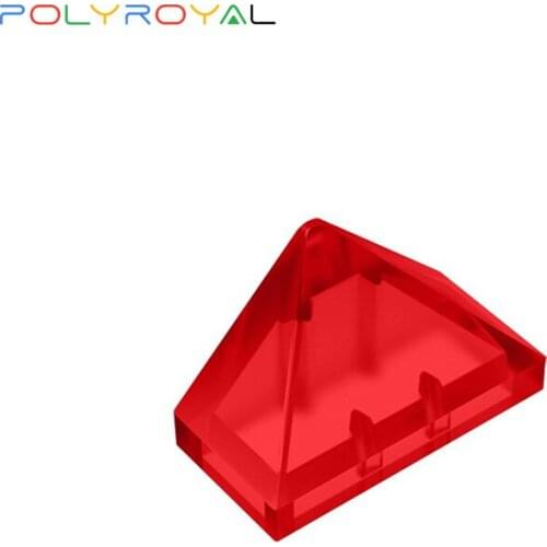 Building Blocks accessories DIY 1x2 three-side slope brick 10 PCS Technology Parts Educational educationtoys for children 15571