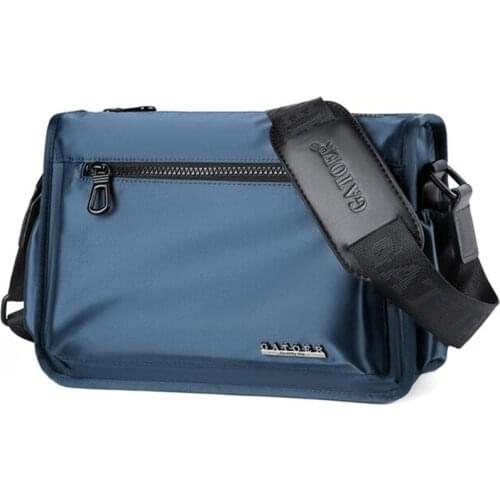10 inch Fashion Men Oxford Bag Waterproof Casual Men Messenger Bags Male Cross Body Shoulder Business Bags For Men Black Blue