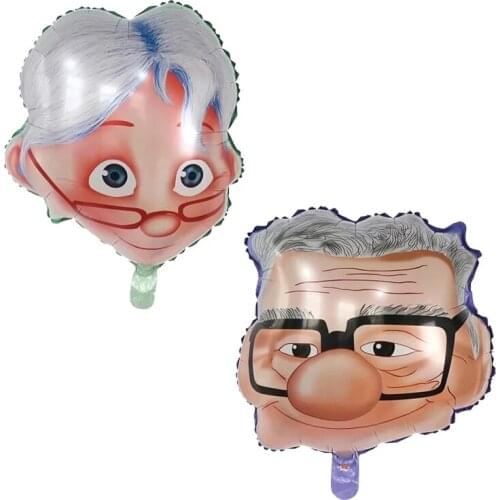 Grandfather And Grandmother Family Love Toys Balloons 50 60 70 80th Aniversary Decoration Mothers Day Fathers Day Supplies