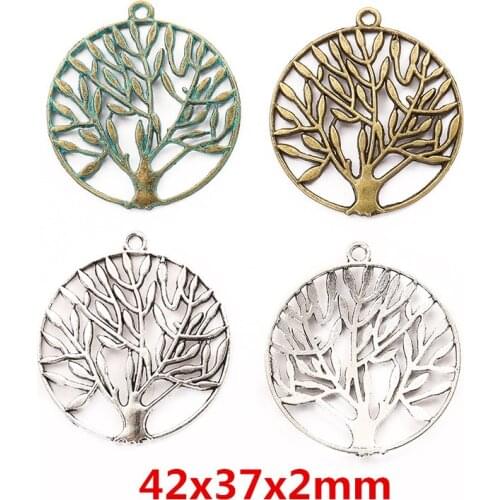 10 pcs Charms tree Pendant Zinc Alloy Fit Bracelet Necklace DIY Metal Jewelry Findings 5959
