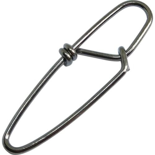 500pieces/lot Fishing Diamond insurance snap New Fishing Swivels Snaps fishing connector fishing Accessories tackle fishhooks