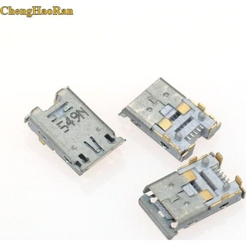 ChengHaoRan 2pcs For Microsoft Surface 3 RT3 1645 1657 5 pin 5pin Micro USB Jack Charging Port socket Connector
