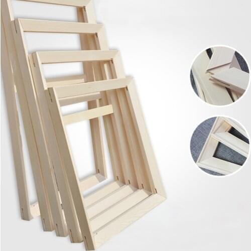 Wood Frame for Canvas Oil Painting Factory Price Picture Nature Diy Frames for Diamond Painting Picture Wall Art Decor