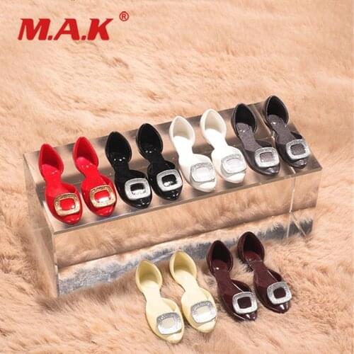 Feeltoys 1/6 FT019 Flat Shoes Female Sandals Single Shoes In Stock