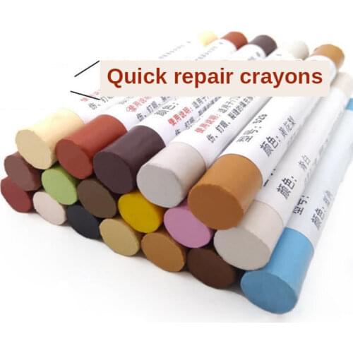 Scratch Repair Pen Wax Wooden Furniture Floor Repair Pens Damaged Scratch Repair Crayons Repair Materials Free Shipping