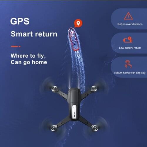 6K Super Performance HDRC S604PRO GPS Optical Dual Lens Pro Drone HD Aerial Photo Remote Control Quadrotor