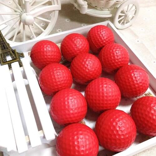 10Pcs Golfer Foam Golf Soft Indoor Practice Balls Swing Exercise Training Tools Foam Golf Balls