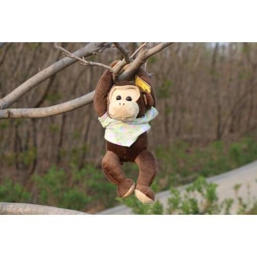 Stuffed plush 24 cm cute monkey plush toy quality goods soft doll gift b0579