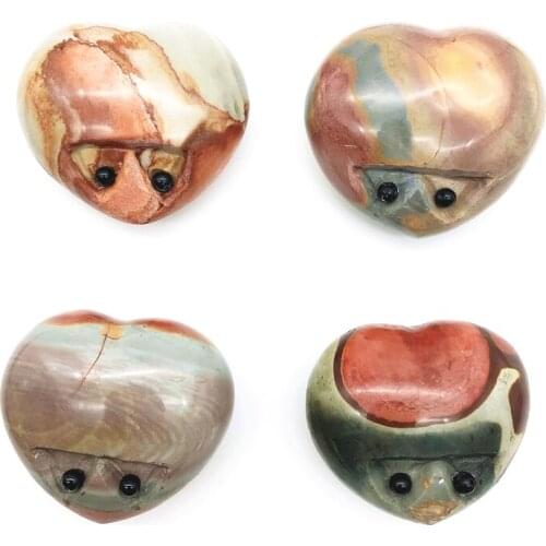 Natural Carved Hedgehog Ocean Crystal Hedgehog Shaped Polish Stone Healing Crystal Animal Decor Natural Stones and Minerals