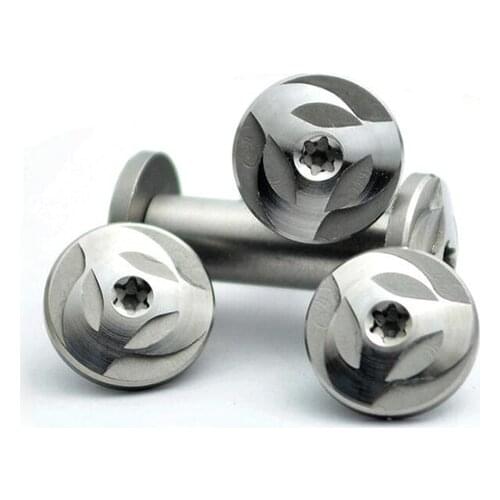 Diy Knife Making knife Handle screw KNIVES whirlwind Rotating rivet Plum flower sharp 20 size Straight folding knife