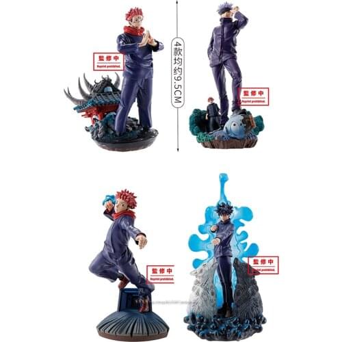 Tronzo Original MegaHouse EX CASHAPON Jujutsu Kaisen Gojo Megumi Yuji Table Field PVC Action Figure For Gift Collection