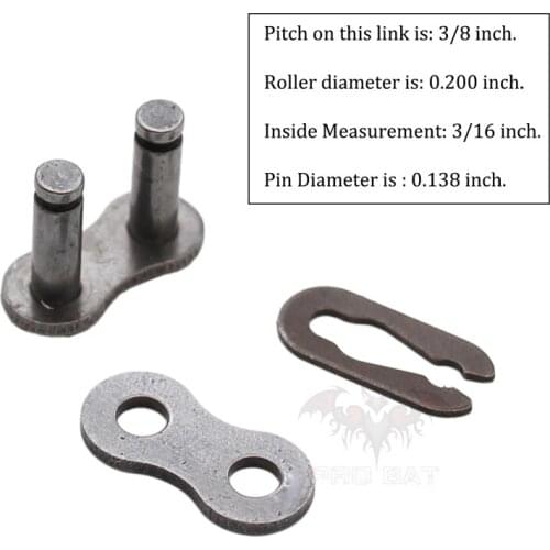 Master Connecting Link #35 Chain Links For Go Kart Mini Bike