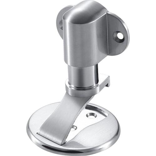 1 Set Adjustable Door Stoppers Ground Mounted Strong Magnetic Door Holders Doorstop,Household Bedroom Door Stops Wall Protection