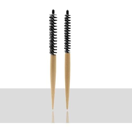 2 Pcs Hairdressing Small Roll Comb Liu Hai Makeup Fluffy Reverse Hair Shape Comb