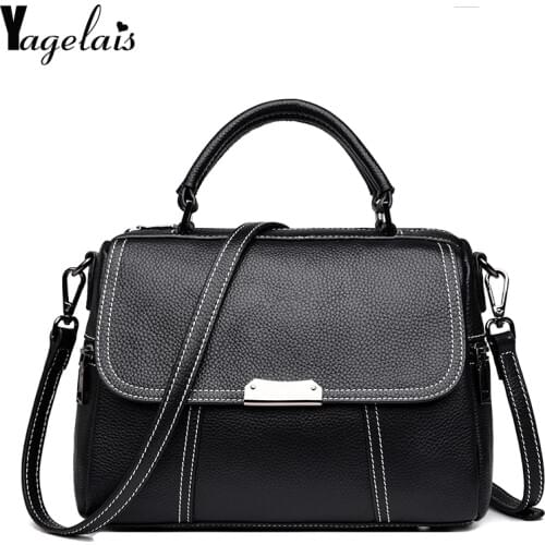 2019 Genuine Leather Bags Designer Handbags Women Shoulder Crossbody Bags Women Menssenger Bag Tote Famous Fashion Popular