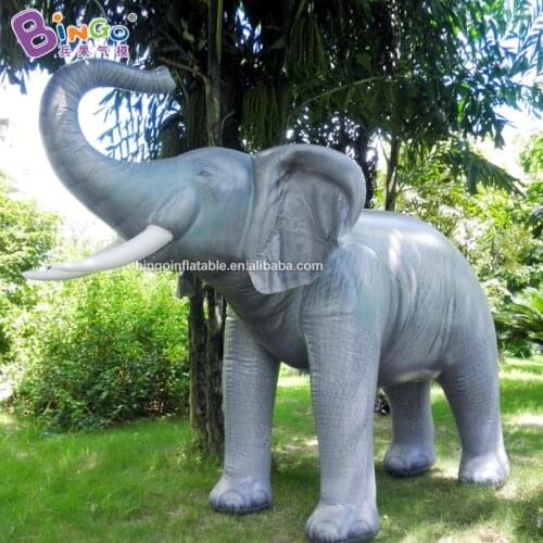 3.9*2.5 meters inflatable elephant vivid model customized forest theme elephant animal decoration