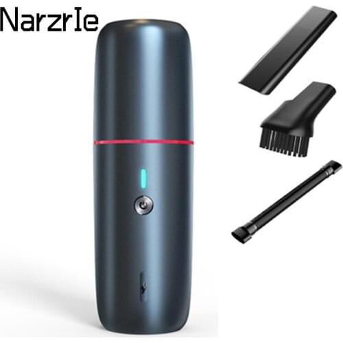 Narzrle Car Vacuum Cleaner Wireless 5000Pa Handheld Mini Vaccum Cleaner For Car Home Desktop Cleaning Portable Vacuum Cleaner