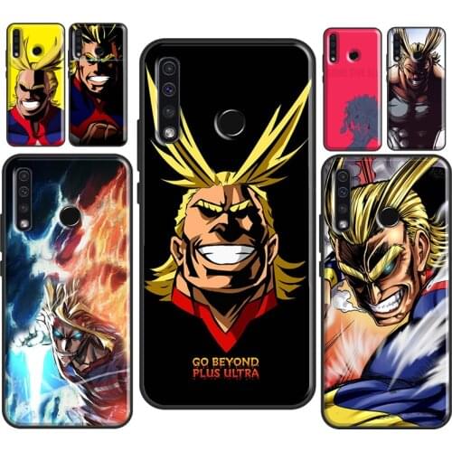 All Might My Hero Academia Case For Huawei Honor 8X 9X 10X 10 Lite 10i 7A 7C 4C 6C Pro 8A 9A 7S 8S 20 Pro Back Cover