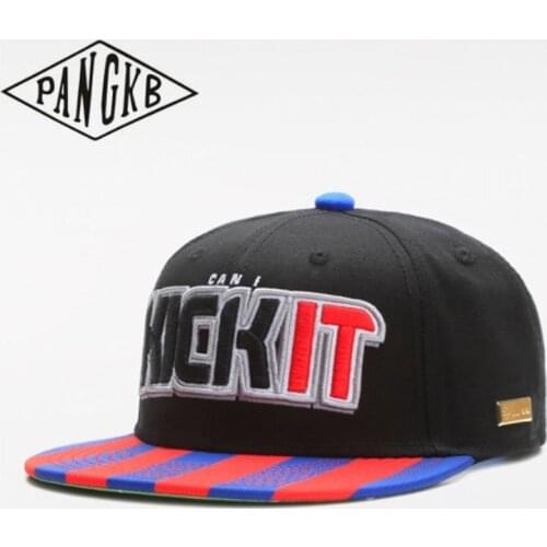 PANGKB Brand KICKIT CAP fashion hip hop Football Headwear snapback hat for men women adult outdoor casual sun baseball cap