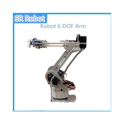 IRB4400 Industrial Robot 6 DOF Arm Model with All Servo For Teaching And Experiment Manipulator Clamp Kit Teaching Platform