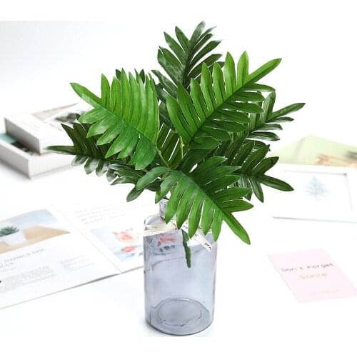 Artificial Plants Green Grass Plastic Flowers Desktop Decor Grass Simulation Grass for Garden Outdoor Decoration Fake Plants