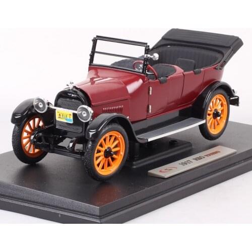 Classics 1/18 Scale Signature Vintage Reo Model M Touring Six Touring Car 1917 Roadster Model Automobiles Wagon For Collector